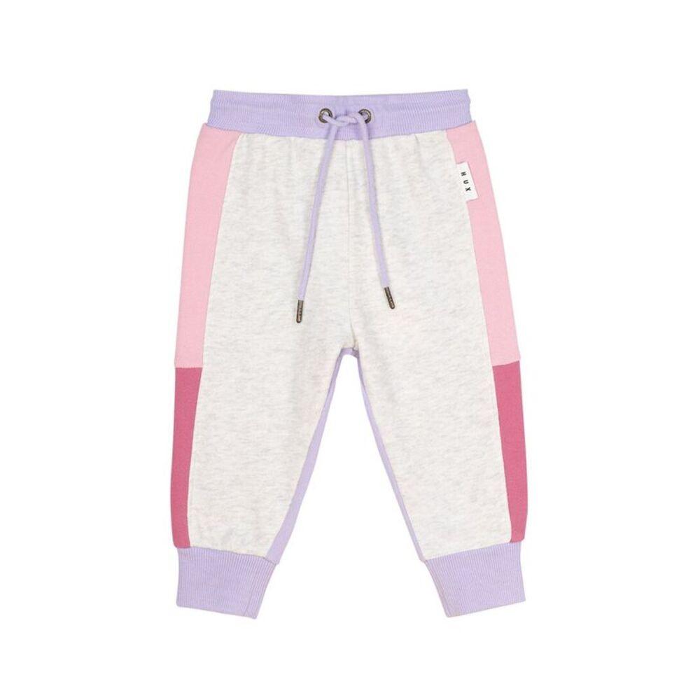 Huxbaby Girls Varsity Track Pant, Multi